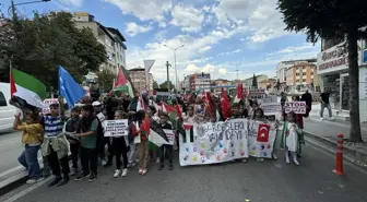 Antalya, Isparta ve Burdur'da İsrail'in Saldırılarına Protesto Yürüyüşü