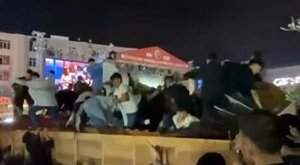 Esenyurt'ta Konser Sırasında Stant Çöktü, Olay Büyümeden Yatıştırıldı