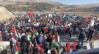 Malatya'da İsrail Protestosu: Filistin'e Destek Eylemi