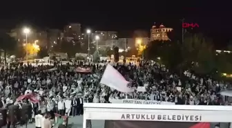 MARDİN İsrail'in Gazze'ye yönelik saldırıları Mardin'de protesto edildi