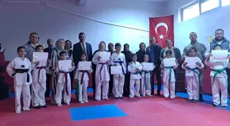 Posof'ta Minik Taekwondocuların Kuşak Heyecanı