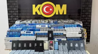 Viranşehir'de Kaçakçılık Operasyonu: 85 Cep Telefonu ve 5 Bin 400 Paket Sigara Ele Geçirildi