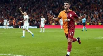 Galatasaray, Alanyaspor'u 1-0 önde kapattı