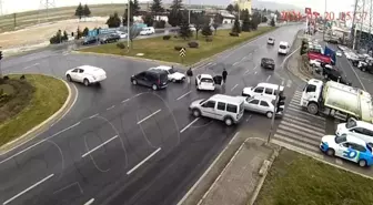 Afyonkarahisar'da Trafik Kazası Görüntüleri Yayınlandı