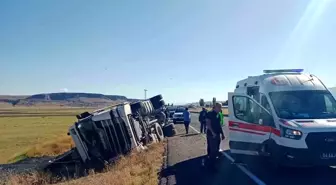 Ağrı'da Trafik Kazası: 1 Yaralı