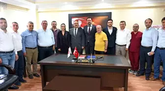 Denizli Tarım ve Orman Müdürü Veteriner Hekimler Odası'nı Ziyaret Etti