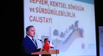 Kocaeli'de 'Deprem, Kentsel Dönüşüm ve Sürdürülebilirlik Çalıştayı' düzenlendi