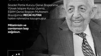 Recai Kutan, 94 Yaşında Hayatını Kaybetti