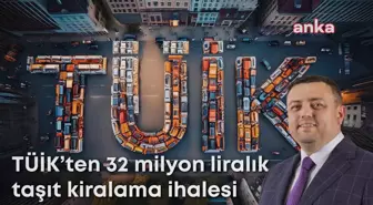 TÜİK, 32 milyon lira bedelle taşıt kiralama ihalesi açtı