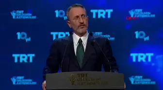 ANKARA Cumhurbaşkanlığı İletişim Başkanı Fahrettin Altun, ' TRT Geleceğin İletişimcileri Yarışması Ödül Töreni'nde konuştu