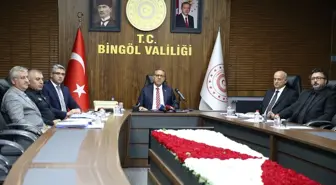 Bingöl'de Afet Risk Azaltma Planı Toplantısı Gerçekleştirildi