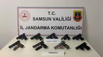 Samsun'da Kaçak Silah Ticareti Operasyonu: 7 Gözaltı