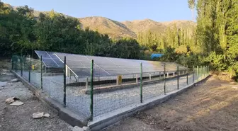 Şırnak'ta Güneş Enerjisi Projesi ile Elektrik Tasarrufu Sağlandı