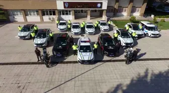 Amasya'da Yeni 14 Polis Aracı Hizmete Girdi