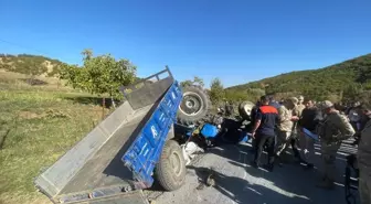 Bitlis'te Traktör Devrildi, Sürücü Hayatını Kaybetti