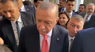 Cumhurbaşkanı Erdoğan'ın yanıt vermediği soru! Topu muhabire attı