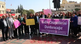 Kilis'te Avukatlar Kadın Cinayetlerine Tepki Gösterdi