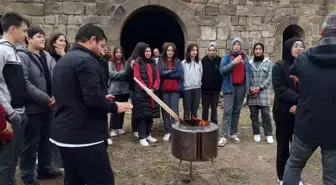 Öğrenciler Kiremitlik Tabyada Tarih Dersi Aldı