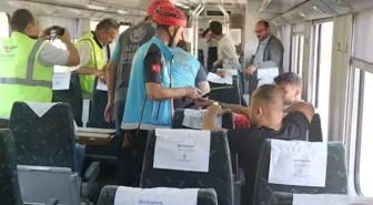 Sivas'ta Tren Kazası Tatbikatı Gerçekleştirildi