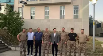 Kaymakam Çömen, Özel Harekat Polislerini Ziyaret Etti