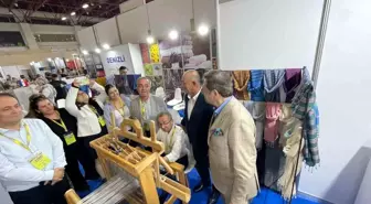 YÖREX 2024 Fuarı'nda Buldan El Dokumaları Standı Yoğun İlgi Gördü