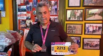 Bursalı Esnaf Enver Koç, Wizz Air Skopje Marathon'da Türkiye'yi Temsil Etti