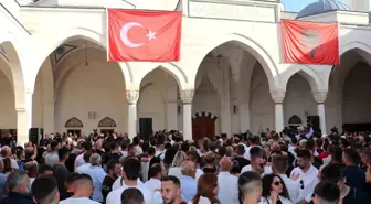 Cumhurbaşkanı Erdoğan ile Arnavutluk Başbakanı Rama, Namazgah Camii'ni ibadete açtı