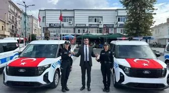 İpsala Emniyet Müdürlüğü'ne 5 Yeni Araç Hizmete Alındı