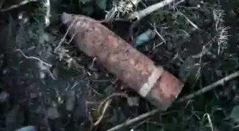 Haymana'da 103 Yıllık Patlamamış Top Mermisi Bulundu