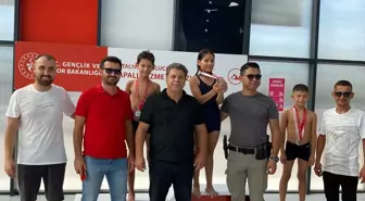 Kumluca'da Amatör Spor Haftası'nda Yüzme Yarışları Düzenlendi