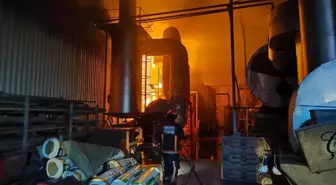 Sakarya'da Tekstil Fabrikasında Yangın Çıktı