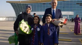 TBMM Başkanı Numan Kurtulmuş, Türkmenistan'ı Ziyaret Etti
