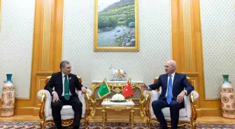 TBMM Başkanı Kurtulmuş, Türkmenistan'da Önemli Temaslarda Bulundu