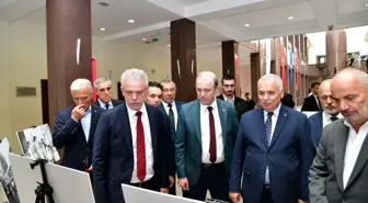 KKTC'nin Bağımsızlığının 50. Yılı Sergisi KTÜ'de Açıldı