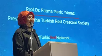 Kırgızistan'da Türk Devletleri Teşkilatı Kızılay Dernekleri Ortak Ağ Kuraladı
