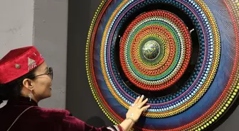 Melisa Özgür'ün Kazakistan'daki İlk Yurt Dışı Sergisi Açıldı