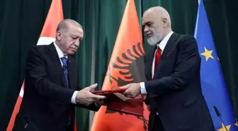 Türkiye ve Arnavutluk arasında 4 anlaşma imzalandı