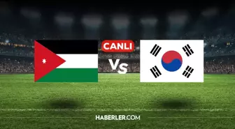Ürdün Güney Kore maçı CANLI izle! (ŞİFRESİZ) Ürdün Güney Kore maçı hangi kanalda, canlı yayın nerede ve nasıl izlenir?