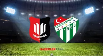 Uşakspor - Bursaspor maçı ne zaman, saat kaçta, nerede? Uşakspor - Bursaspor maçı hangi kanalda?