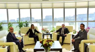 Samsun Valisi Orhan Tavlı'dan OMÜ Rektörü Prof. Dr. Fatma Aydın'a Ziyaret