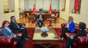 CHP Genel Başkanı Özgür Özel, KESK Heyetini Kabul Etti