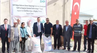 Elazığ'da 234 Üreticiye 125 Ton Tohum Dağıtıldı