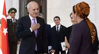 TBMM Başkanı Kurtulmuş, Türkmenistan Meclis Başkanı Gulmanova ile görüştü Açıklaması