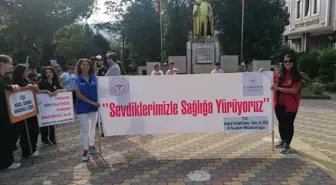 Kastamonu'da Sağlıklı Yaşam Yürüyüşü Düzenlendi