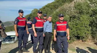 Yalova'da eşini kayalıklardan iterek öldürdüğü iddiasıyla yargılanan kocaya olay yerinde keşif yaptırıldı