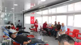 Konya'nın Yunak İlçesinde Kan Bağışı Kampanyası Düzenlendi