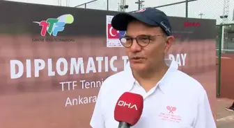 Ankara'da Diplomatik Tenis Günü Turnuvası Düzenlendi