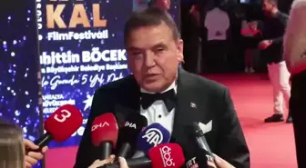 ANTALYA Belediye Başkanı Muhuttin Böcek, 61. Uluslararası Antalya Altın Portakal Film Festivali'nde konuştu