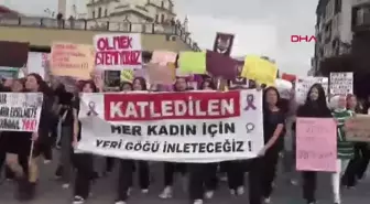 Bolu'da Kadın Cinayetleri ve Şiddete Karşı Protesto