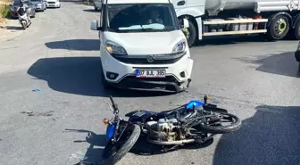 Manavgat'ta Trafik Kazası: Motosiklet Sürücüsü Yaralandı